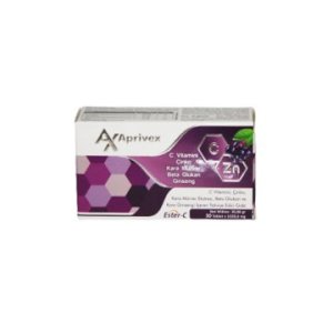 Aprivex C Vitamini Çinko Kara Mürver Beta Glukan Ginseng 30 Tablet