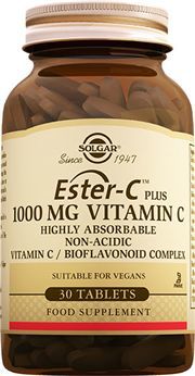 SOLGAR ESTER-C PLUS 1000 MG 30 TABLET
