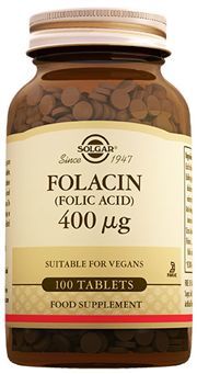 SOLGAR FOLACIN FOLIKASIT 400 MCG 100 TAB