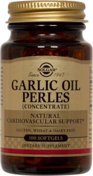SOLGAR GARLIC OIL PERLES 100 SOFT JEL