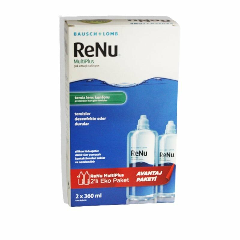 Renu MultiPlus 2li Paket Lens Solüsyonu 2x360ml.