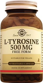 SOLGAR L-TYROSINE 500 MG 50 KAPSUL