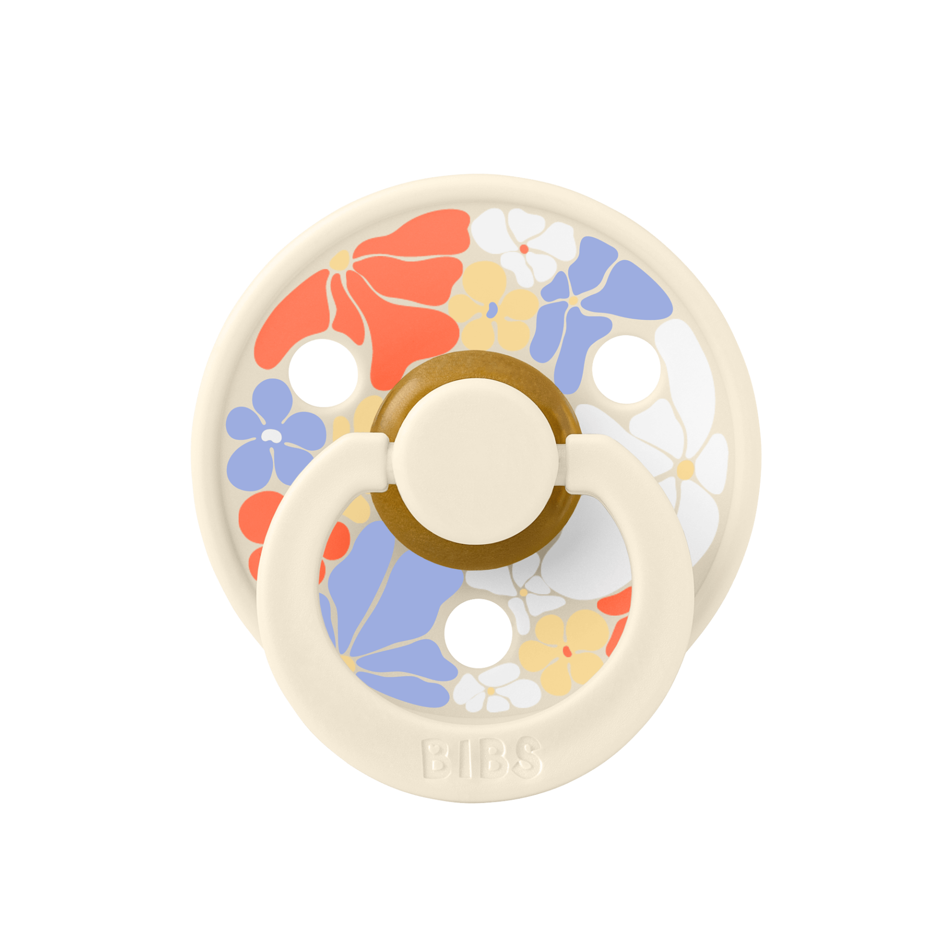 Bibs Studio Colour Flower Child Emzik Ivory 0-6 Ay