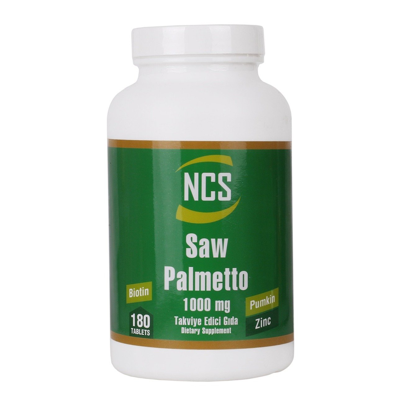 Ncs Saw Palmetto Biotin Zinc Pumkin 180 Tablet