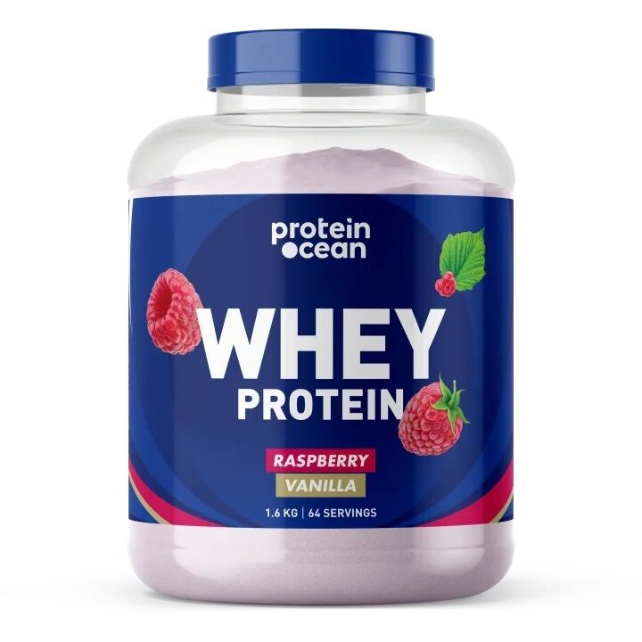 Proteinocean Whey Protein Raspberry Vanilla 1600 gr