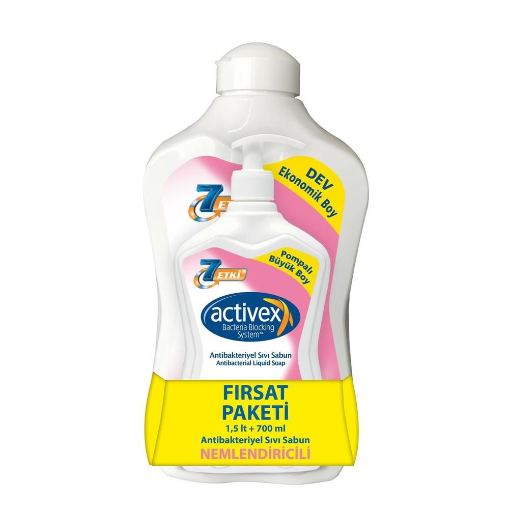 Activex Sıvı Sabun Nemlendirici 1 lt + 700 ml