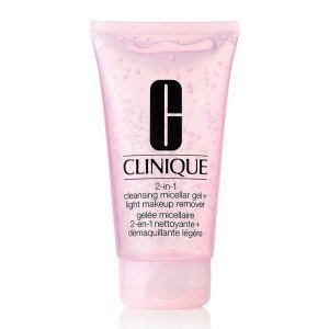 Clinique 2-in-1 Cleansing Micellar Gel + Light Makeup Remover 150ml