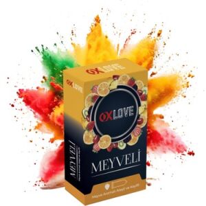Oxlove Meyveli Prezervatif 10'lu