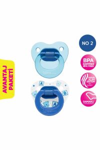 Wee Baby 438 Yalancı Emzik Damaklı No: 2 2'li