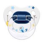 Wee Baby 834 Desenli Damaklı Emzik Mavi No: 2