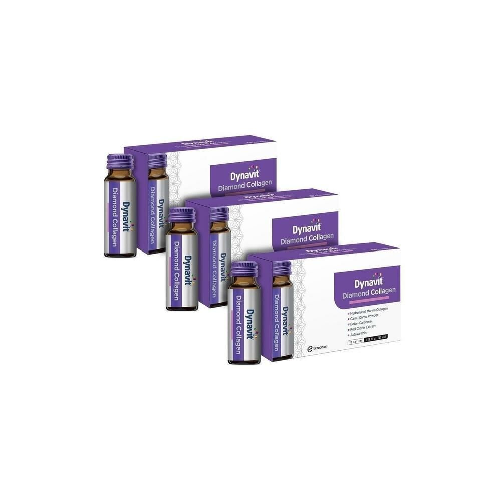 Dynavit Diamond Collagen 50 ml 10 Şişe 3'lü