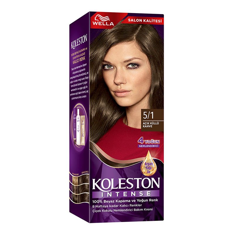 Koleston Intense Saç Boyası - Açık Küllü Kahverengi 5/1