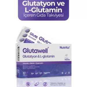 Nutriful Glutawell Glutatyon 30 Tablet ve Farmanow Collagen Up Macun 250 gr İkili Set