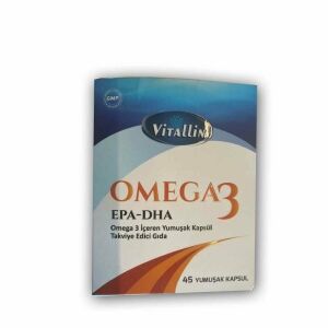 Vitallin Omega 3 45 Yumuşak Kapsül