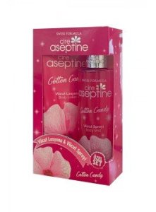 Cire Aseptine Vücut Spreyi + Losyon Set 200ml - Cotton Candy