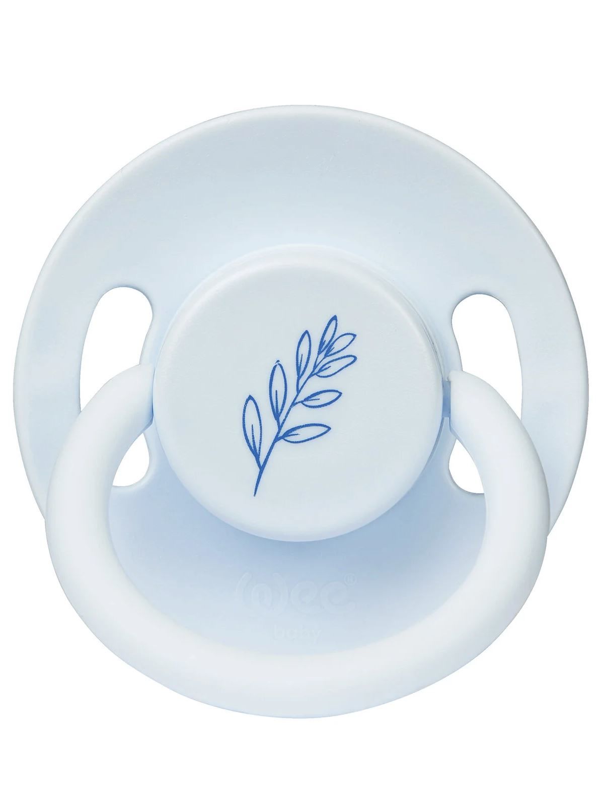 Wee Baby Pure Kauçuk Uçlu Emzik No: 3 - Mavi