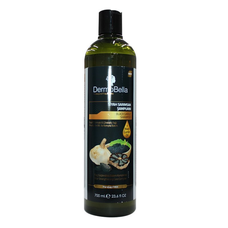 DermoBella Siyah Sarımsak Şampuanı 700ml