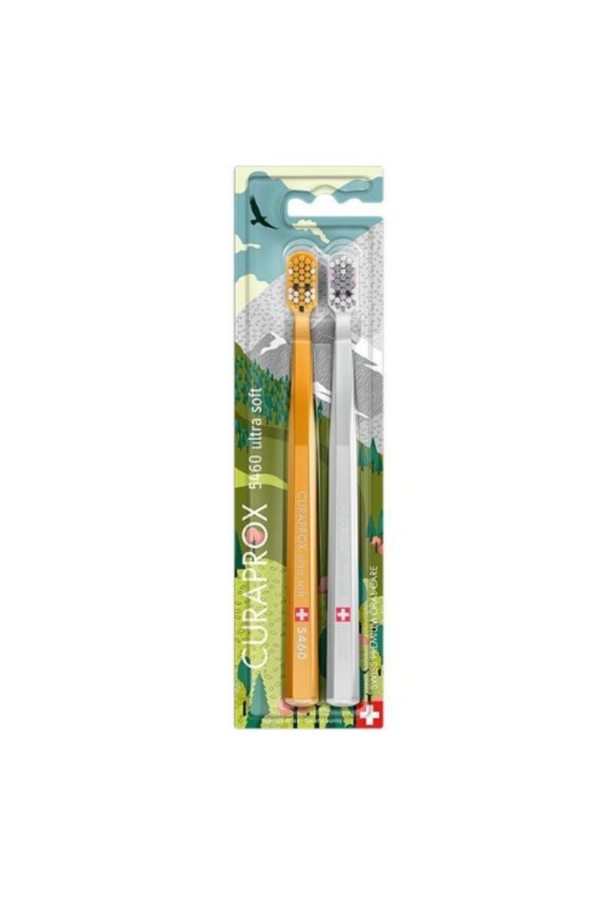 Curaprox Cs 5460 Duo Fox And Bunny Edition Ultra Soft Diş Fırçası 2'li