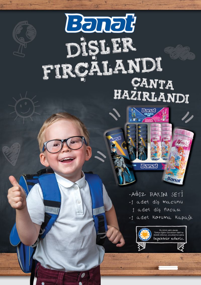 BANAT WINX CLUP SİLİNDİR KUTU OKUL SETİ FIRÇA+MACUN+KORUMA KAPAĞI