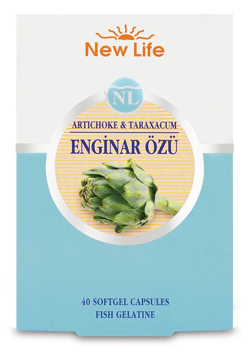 New Life Enginar Özü 40 Kapsül