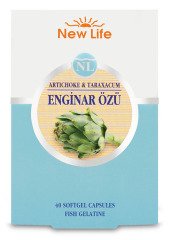 New Life Enginar Özü 40 Kapsül