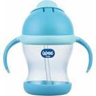Wee Baby 170 Kulplu Pipetli Bardak 200 ml - Mavi