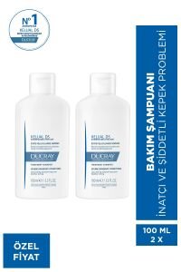 Ducray Kelual DS Inatçı ve Şiddetli Kepek Karşıtı Şampuan 100 ml - 2 Adet