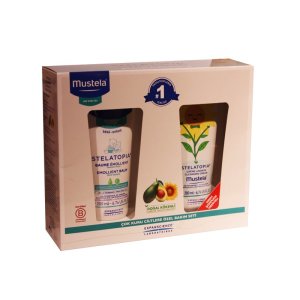 Mustela STELATOPIA® Emollient balm 200 ml + Krem Şampuan Hediyeli