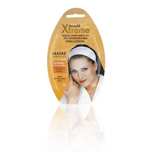 Dermokil Xtreme Tek Kullanım Maske Normal Cilt