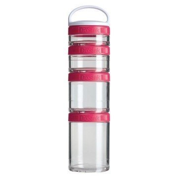 Blender Bottle Go Stak Pembe 4 Kat