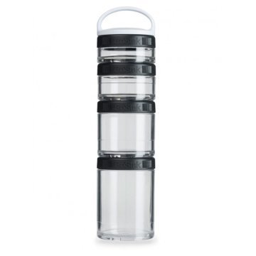 Blender Bottle Go Stak Siyah 4 Kat