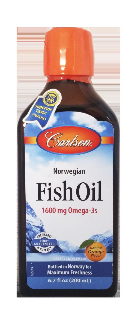 Carlson Omega 3 Balık Yağı Şurup 200 ml Portakal Aromalı