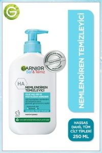 Garnier Saf Temiz Nemlendiren Hyaluronik Asit Seramid Kil Yüz Temizleme Jeli 250 ml