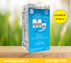 Zade Vital Magnezyum 60 Kapsül