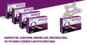 4 Adet Quercetin Complex 30 Bitkisel Enterik Kapsül Alana 1 Adet Quercetin Complex 30 Bitkisel Enterik Kapsül Hediye