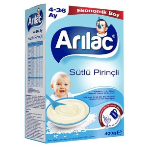 ARILAC SUTLU PIRINCLI EK GIDA 400 GR