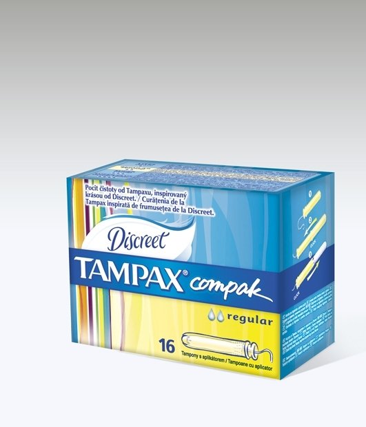 Tampax Compak Tampon Normal Regular 16 Adet