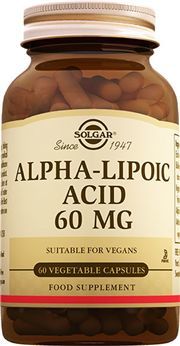 SOLGAR ALPHA LIPOIC ACID 60 MG 60 KAPSUL